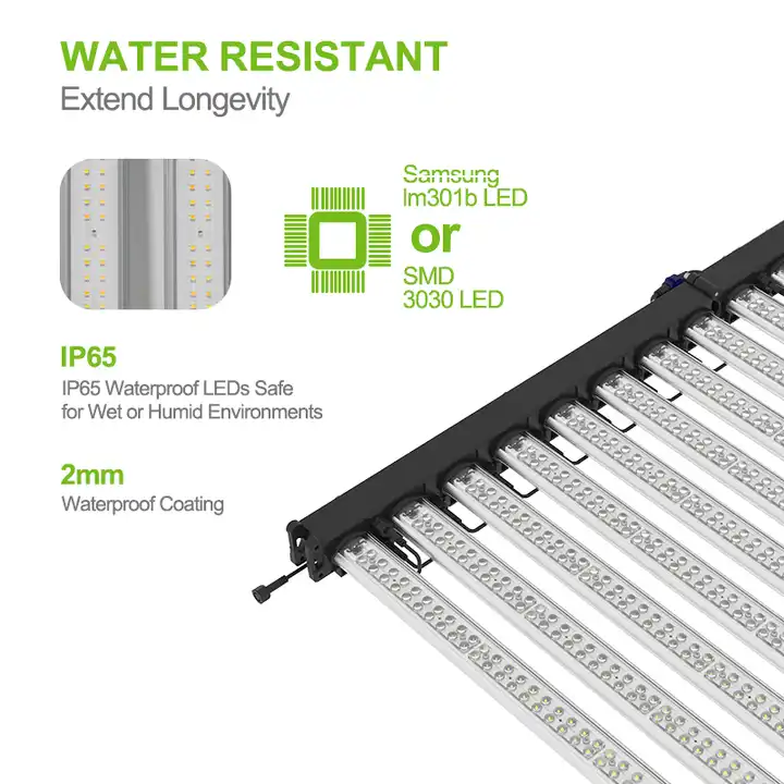 16 Bars 1000W Wholesale Full Spectrum LED Grow Light for Industry Growth - LX-GLM120-16